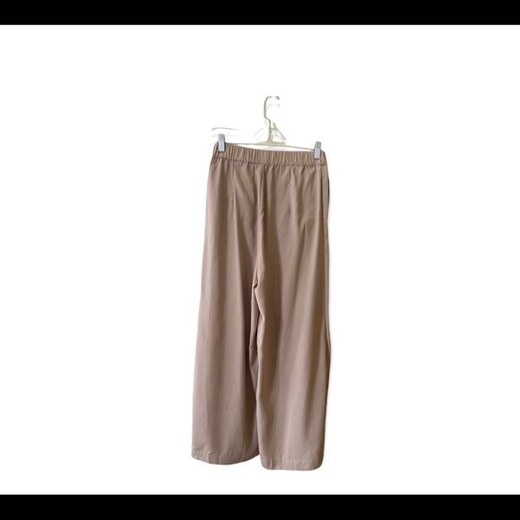 Sweet Orange Midi Cream Culottes Sz S - Picture 7 of 8